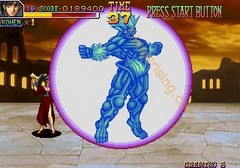 une photo d'Ã©cran de Gaia Crusaders sur Arcade